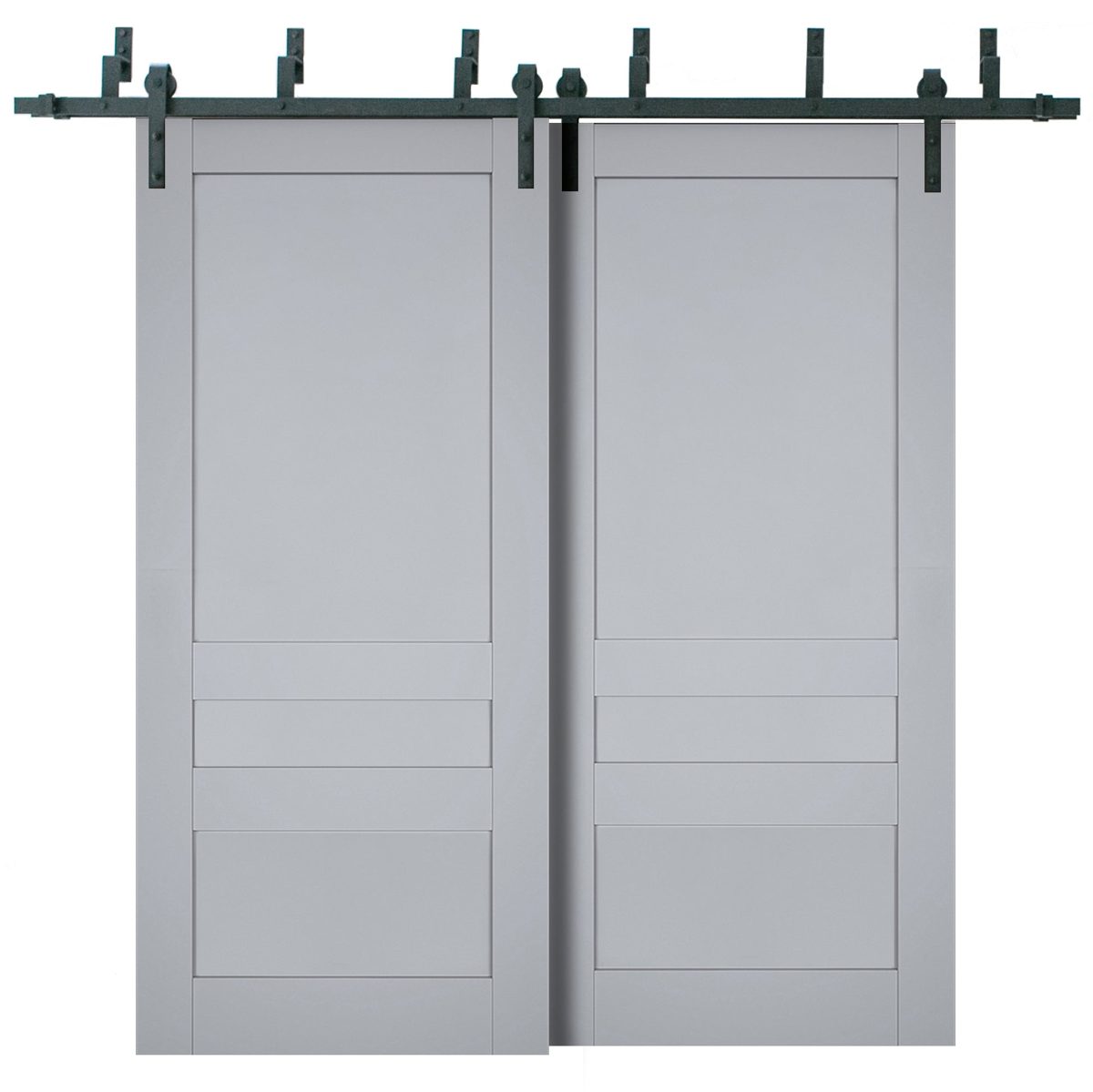 Vantage 7411 Double Barn — Bypass door view 5