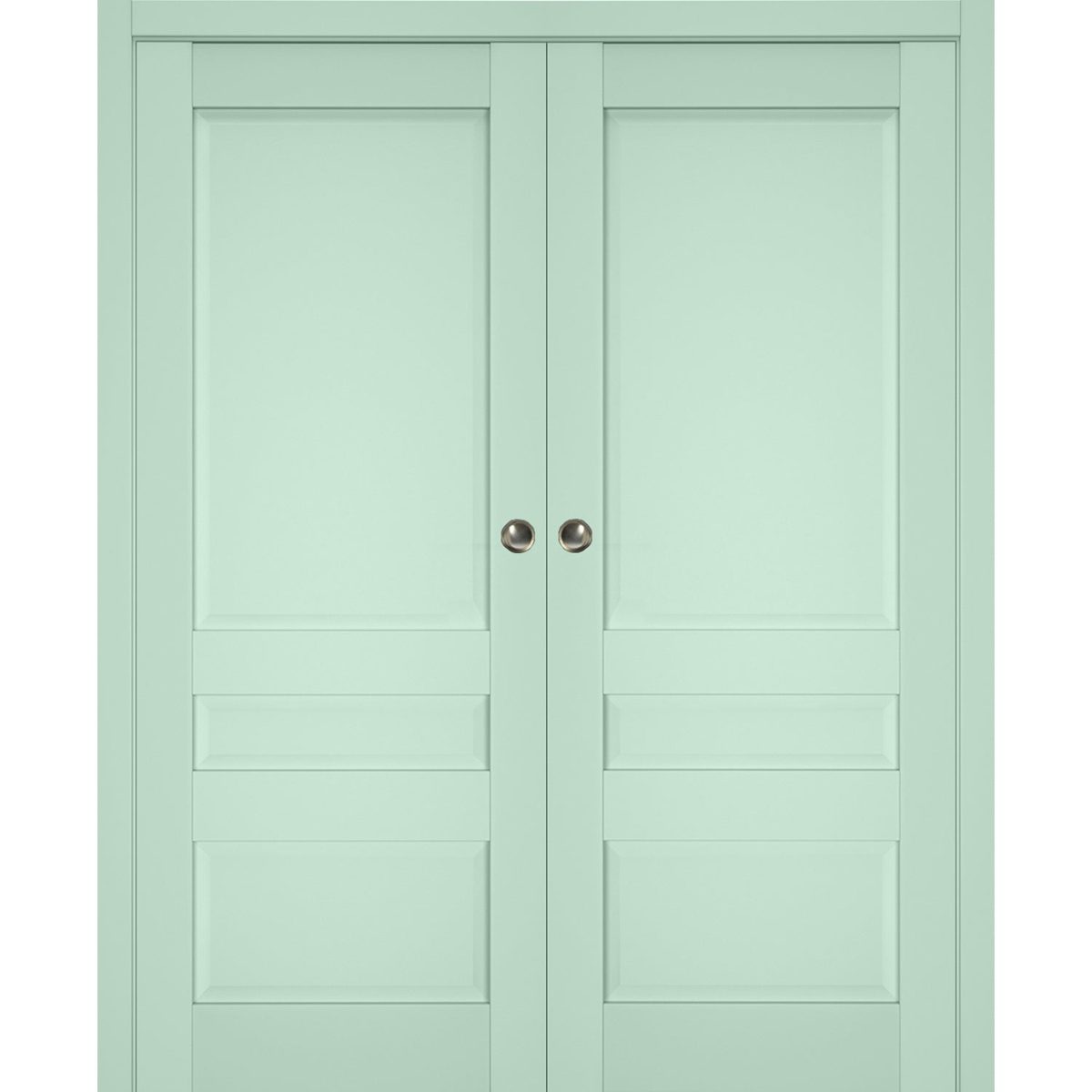 Vantage 7411 Double Pocket door view 7