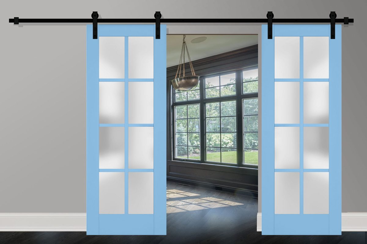 Vantage 7412 Double Barn door view 6
