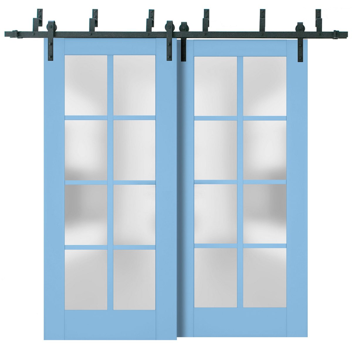 Vantage 7412 Double Barn — Bypass door view 5