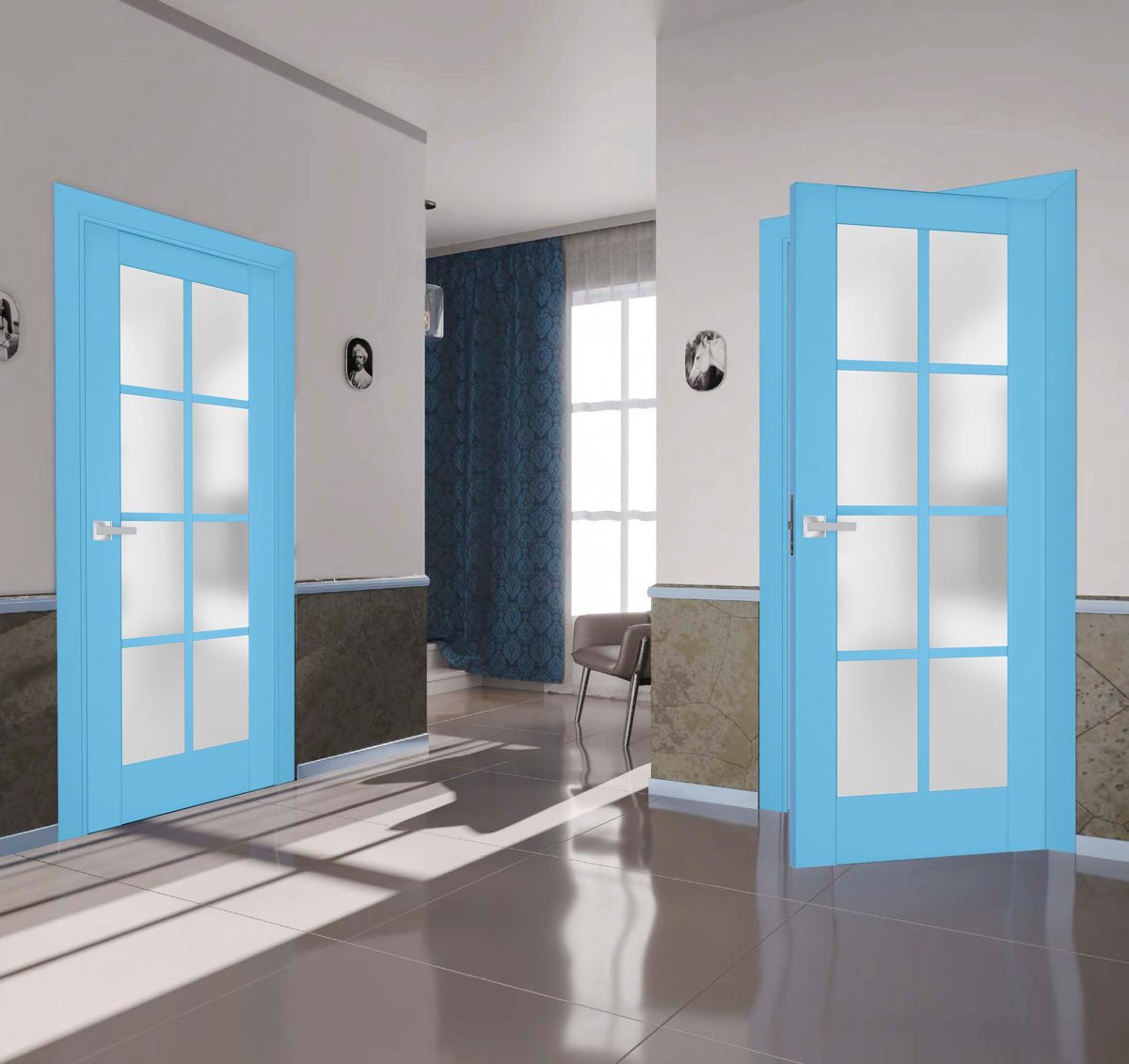 Vantage 7412 Swing (Bedroom/Bathroom) door view 6