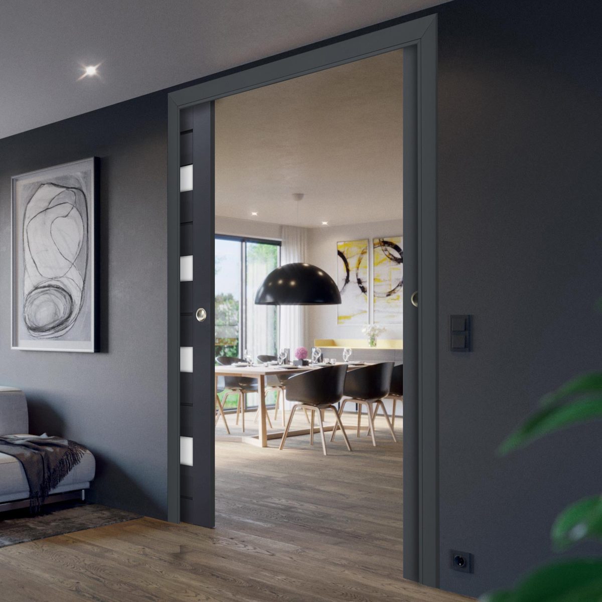 Vantage 7455 Interior Slab door view 3