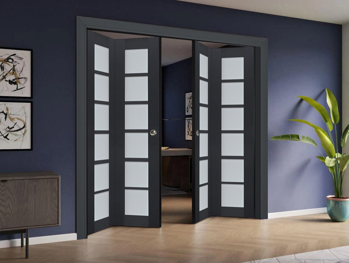 Vantage 7602 Double Bi-Fold door view 2