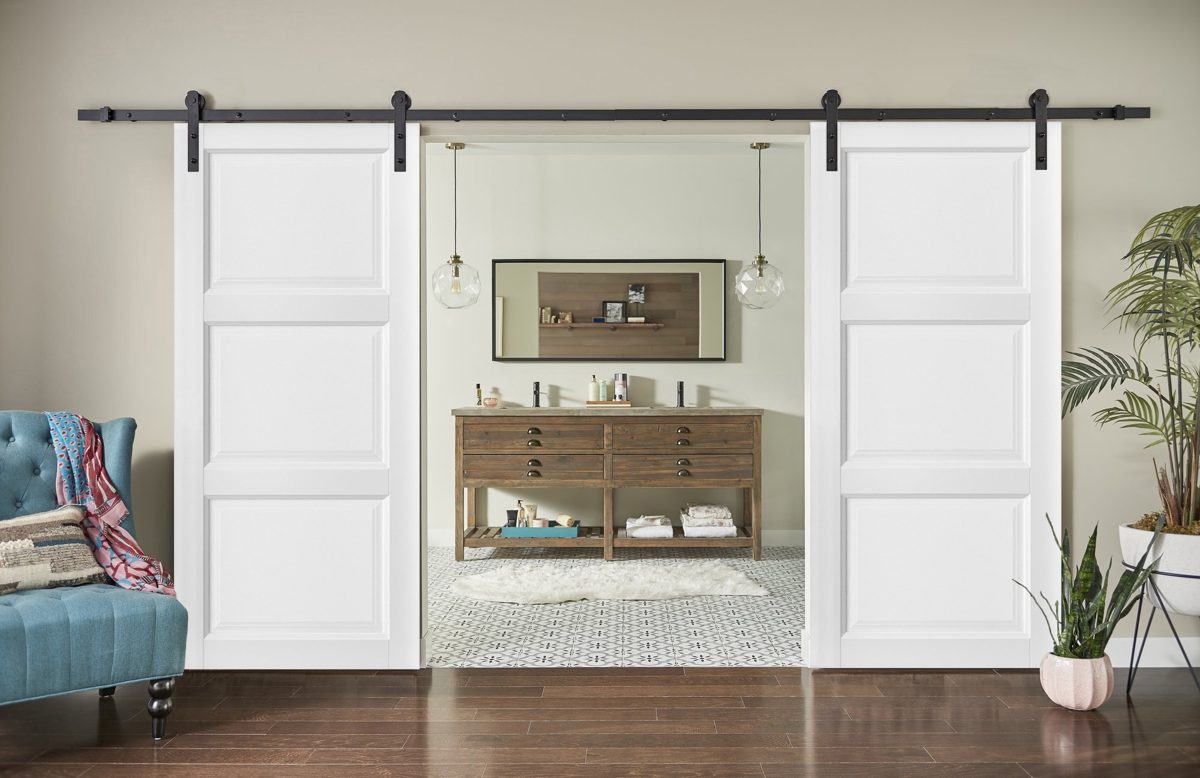 Vantage Double Barn door view 2