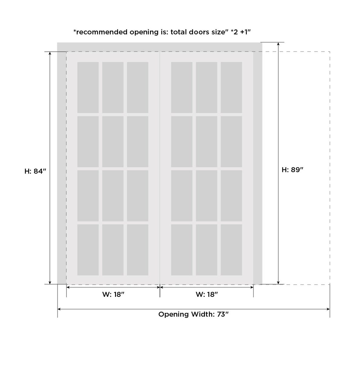 Vantage Double Pocket door — Doors Near Me, Los Angeles