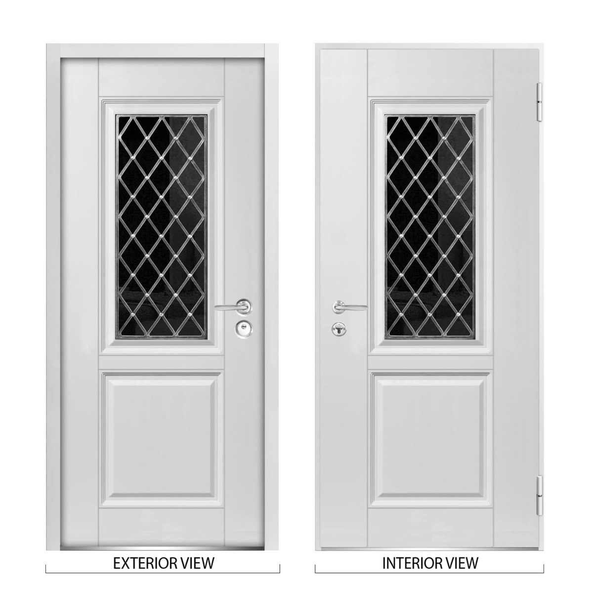 Vantage Exterior Aluminum door view 4