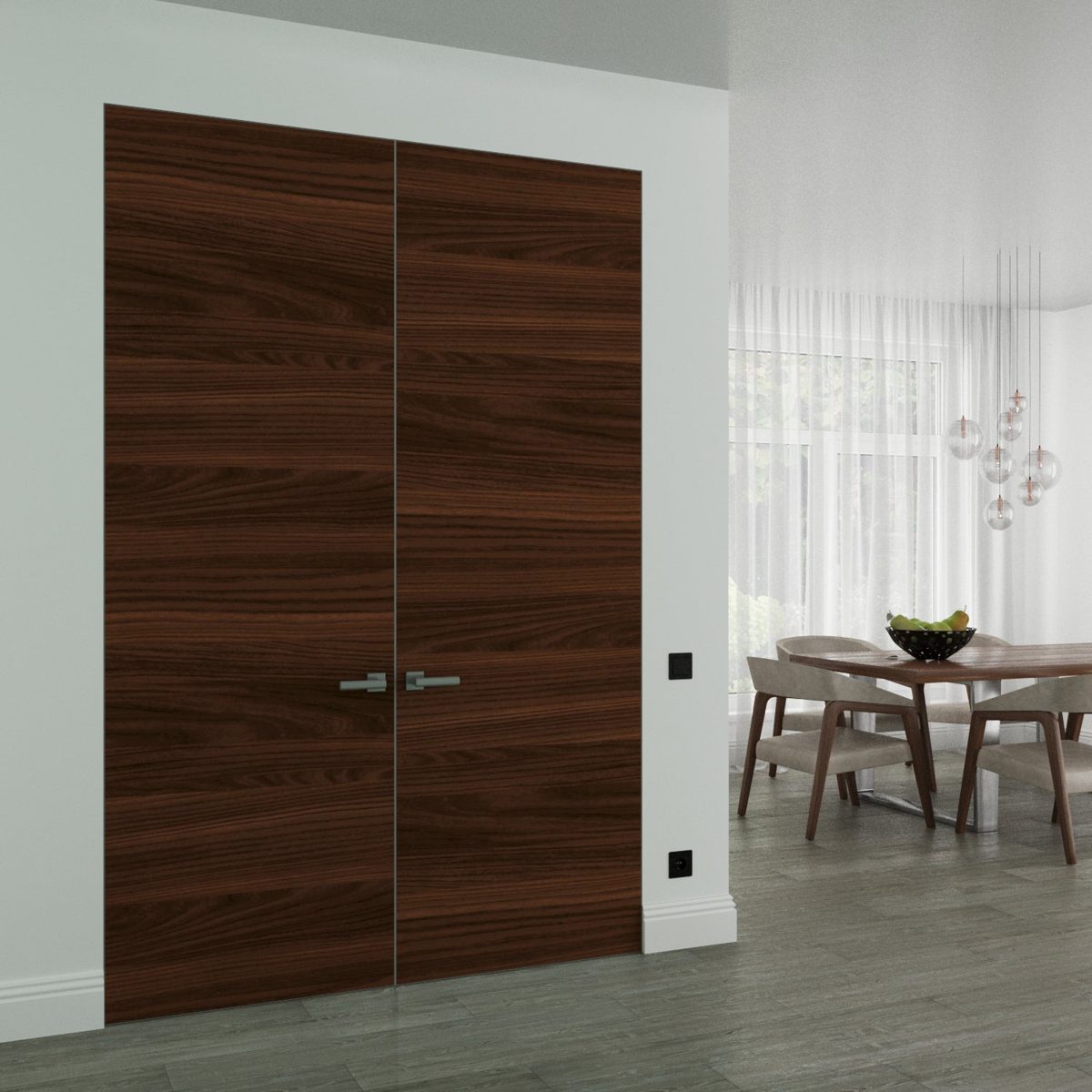 Lumina 0010 Double Frameless door view 6