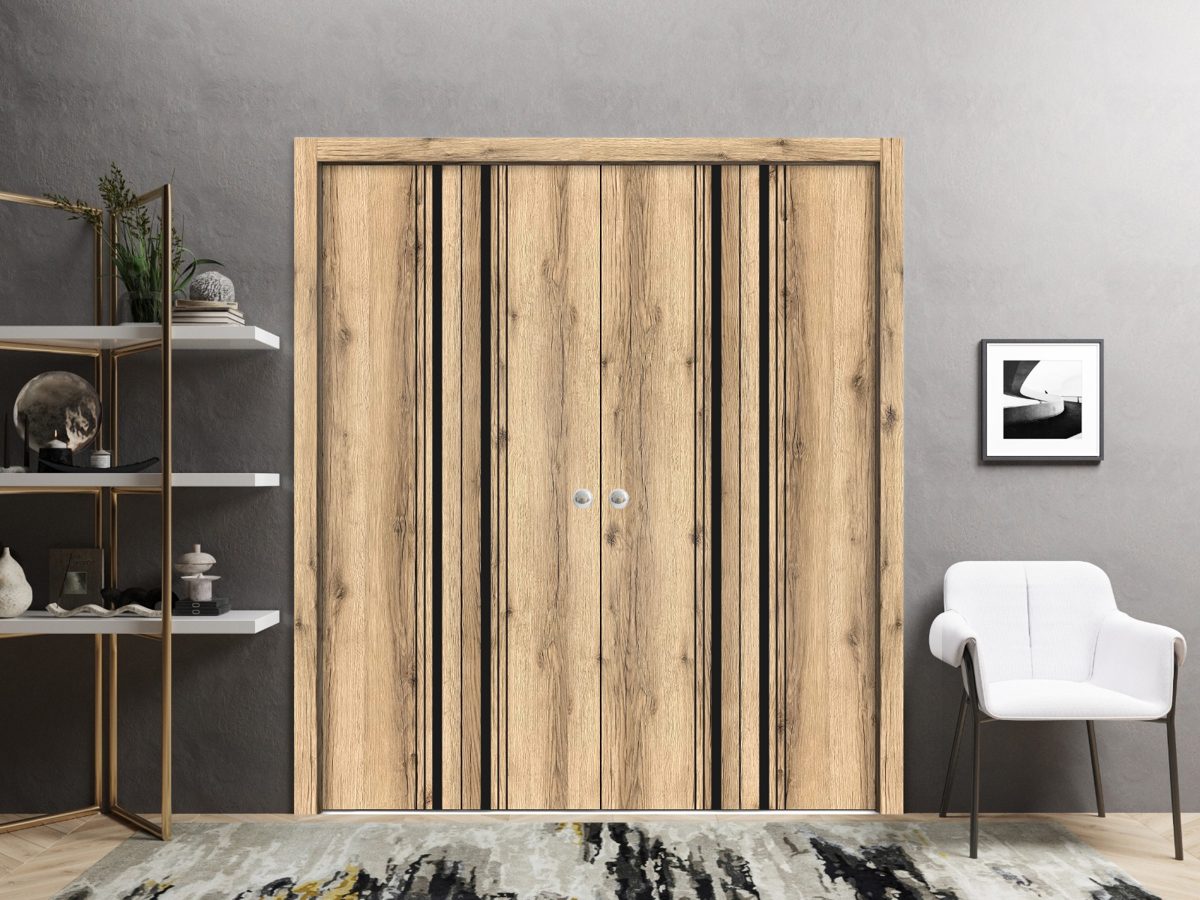 Lumina 0011 Double Bi-Fold door view 6