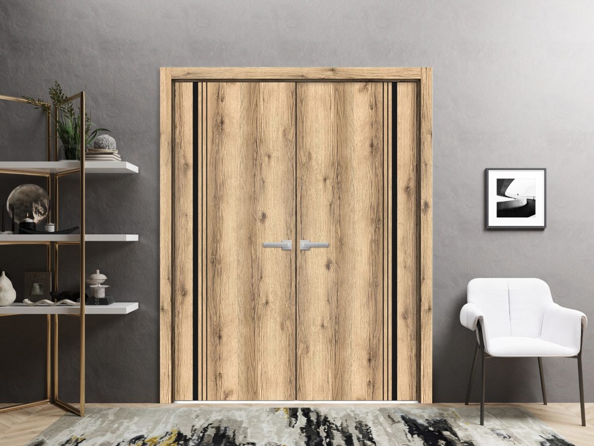 Lumina 0011 Double French Swing door view 6