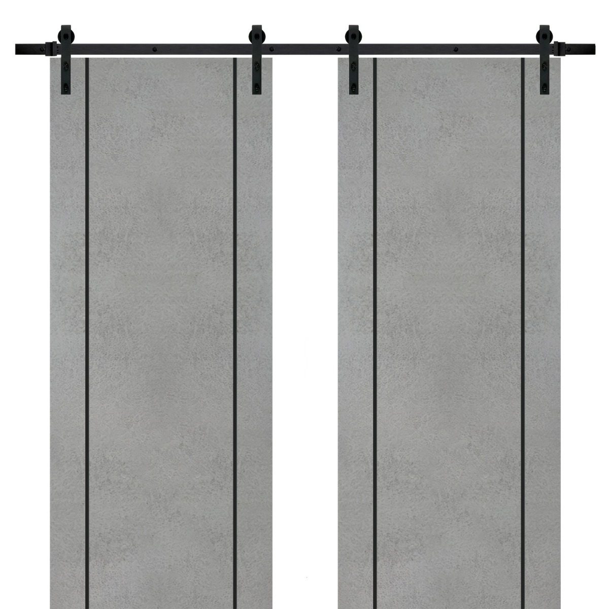 Lumina 0017 Double Barn door — Doors Near Me, Los Angeles