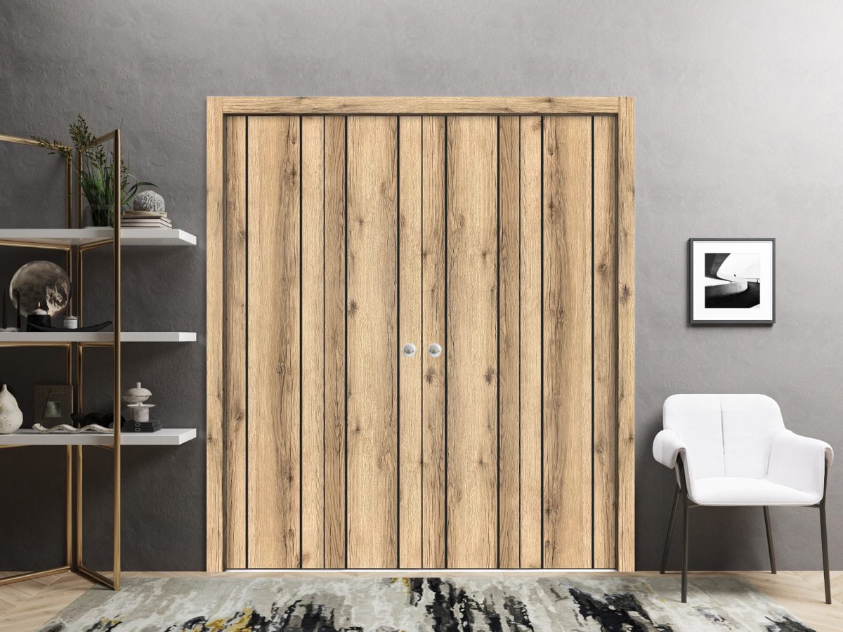 Lumina 0017 Double Bi-Fold door view 6