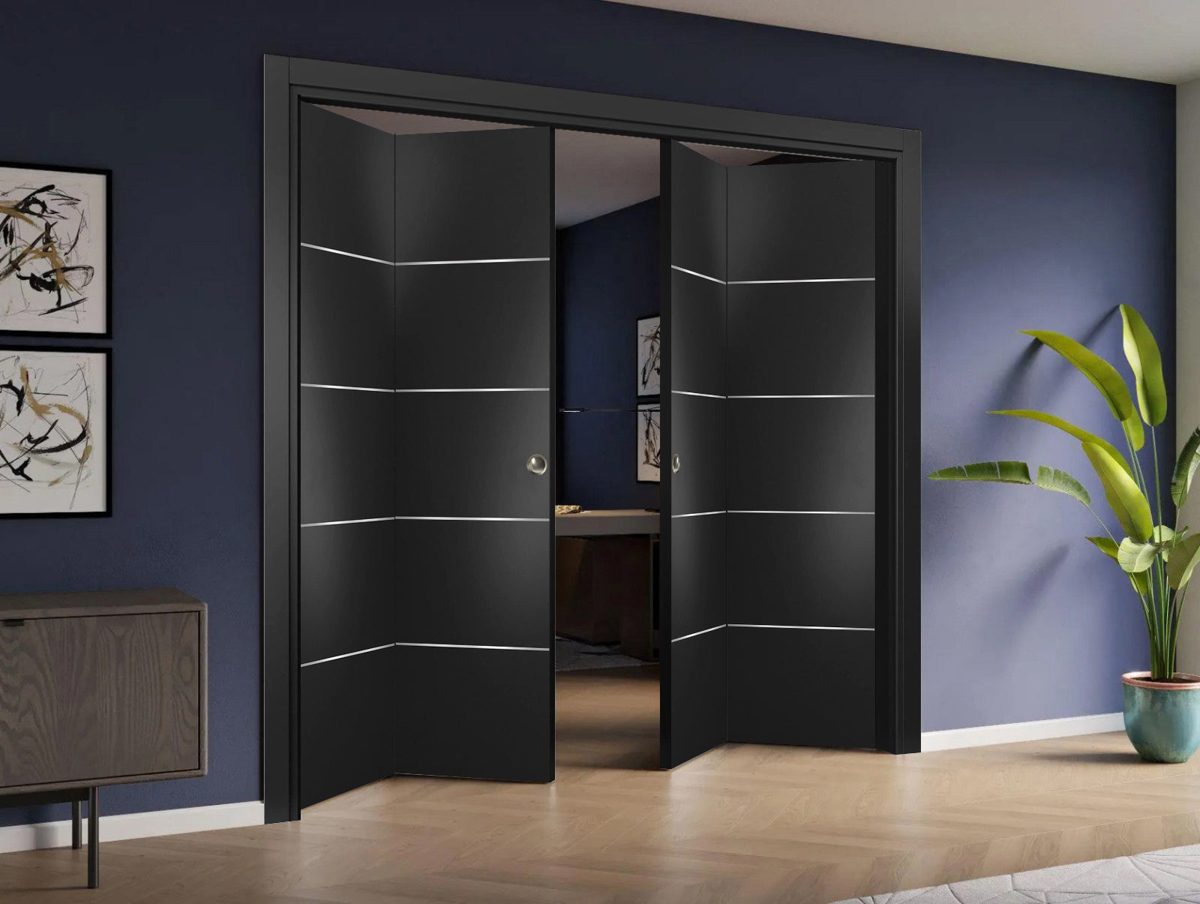 Lumina 0020 Double Bi-Fold door view 2