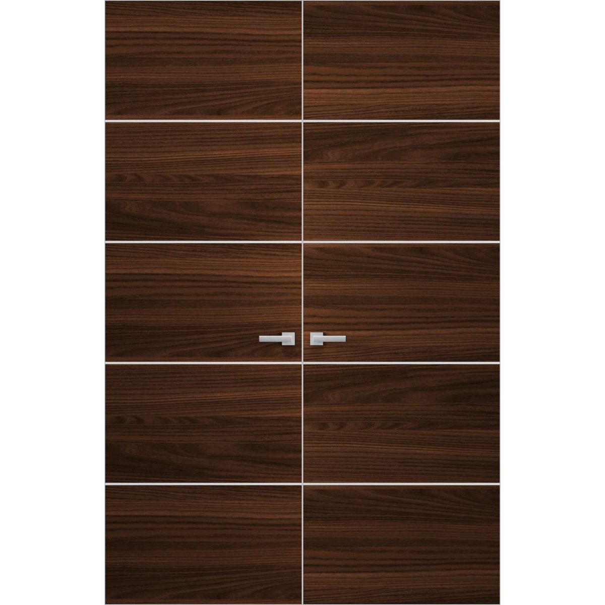 Lumina 0020 Double Frameless door view 5