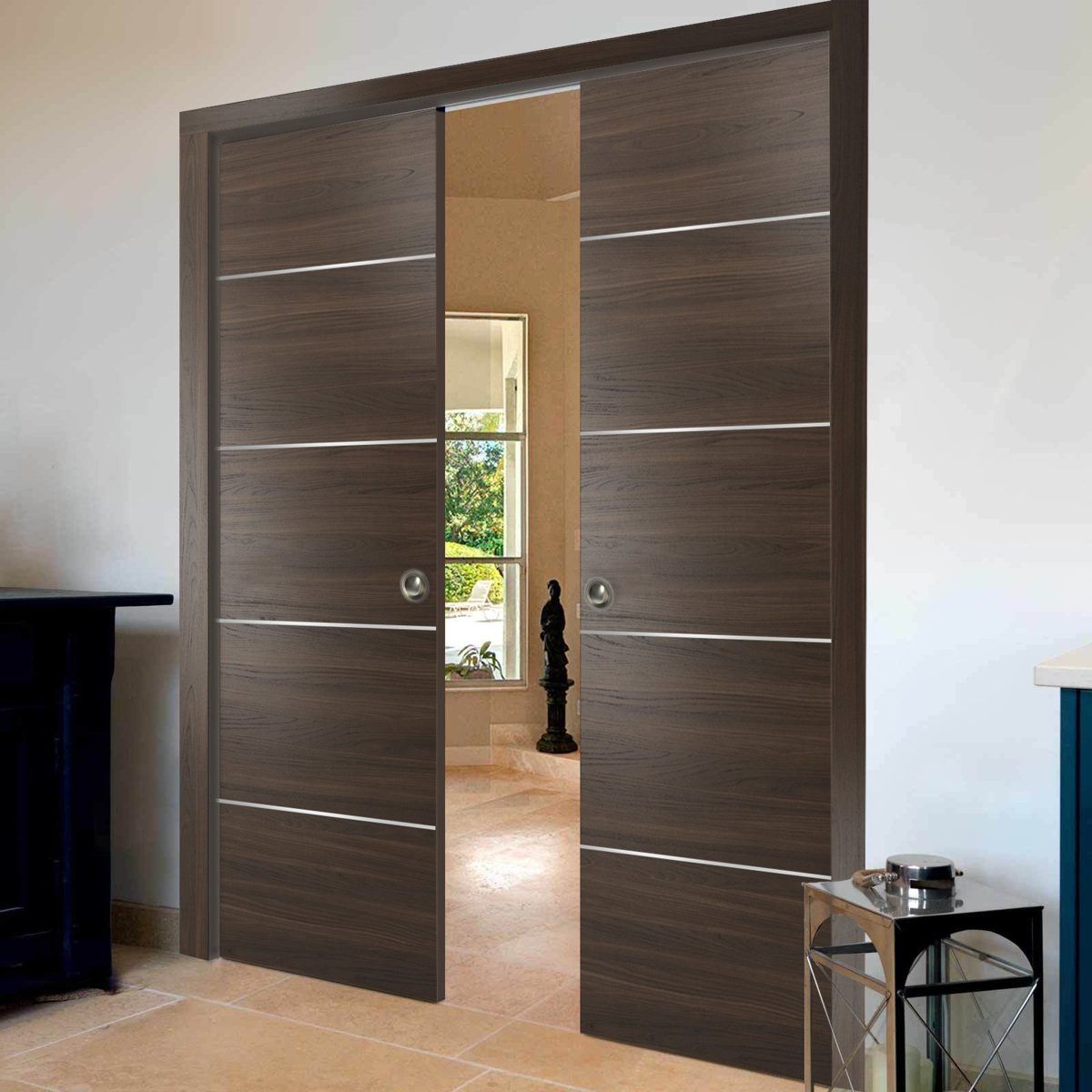 Lumina 0020 Double Pocket door view 6