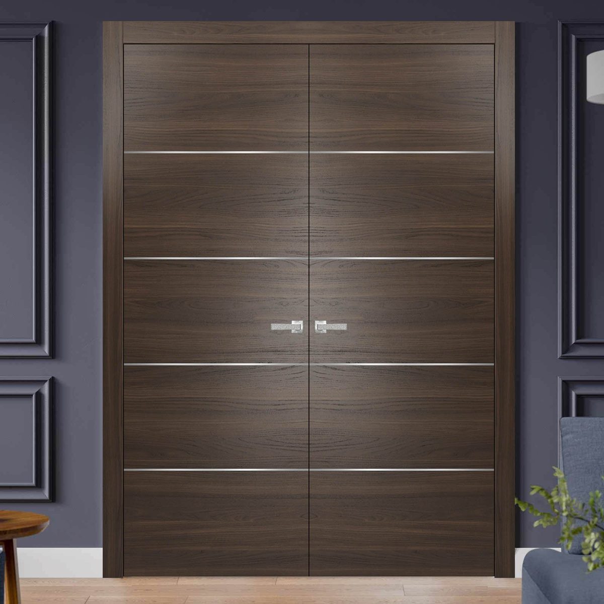 Lumina 0020 Double French Swing door view 6