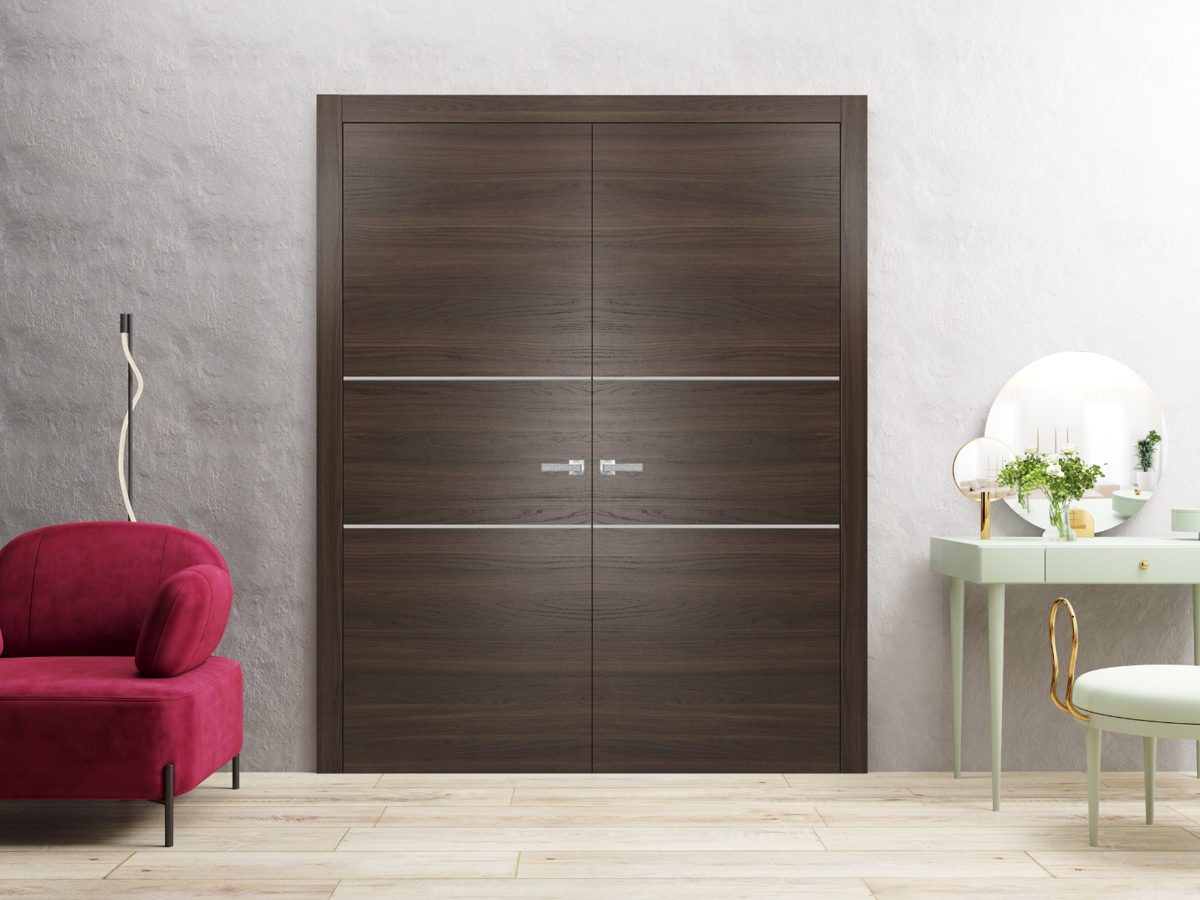 Lumina 0110 Double French Swing door view 6