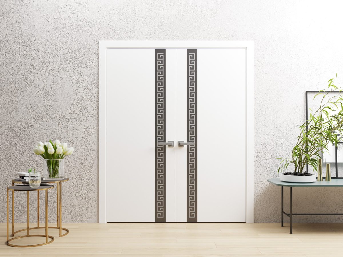 Lumina 0333 Double French Swing door view 2