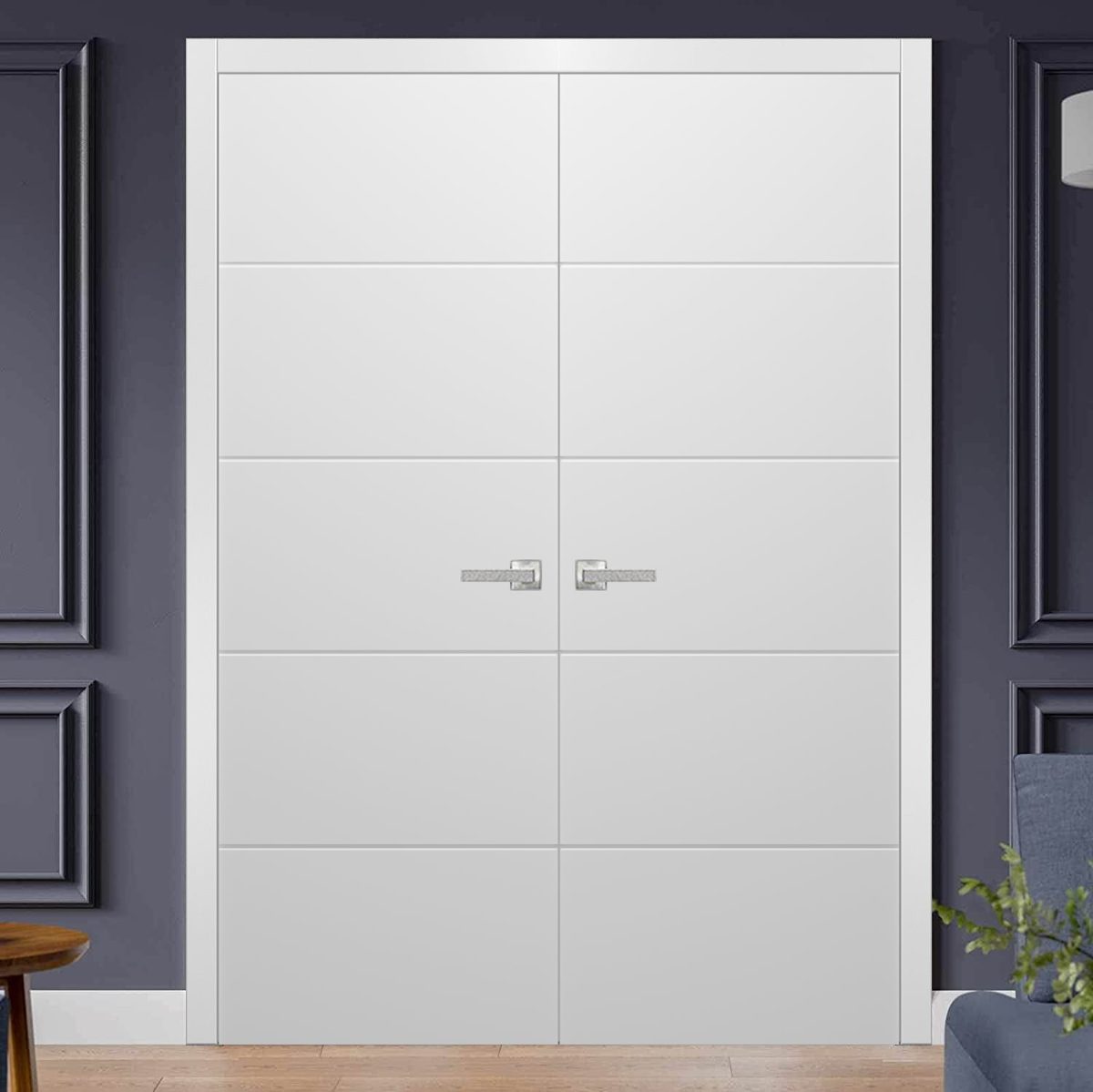 Lumina 0770 Double French Swing door view 2