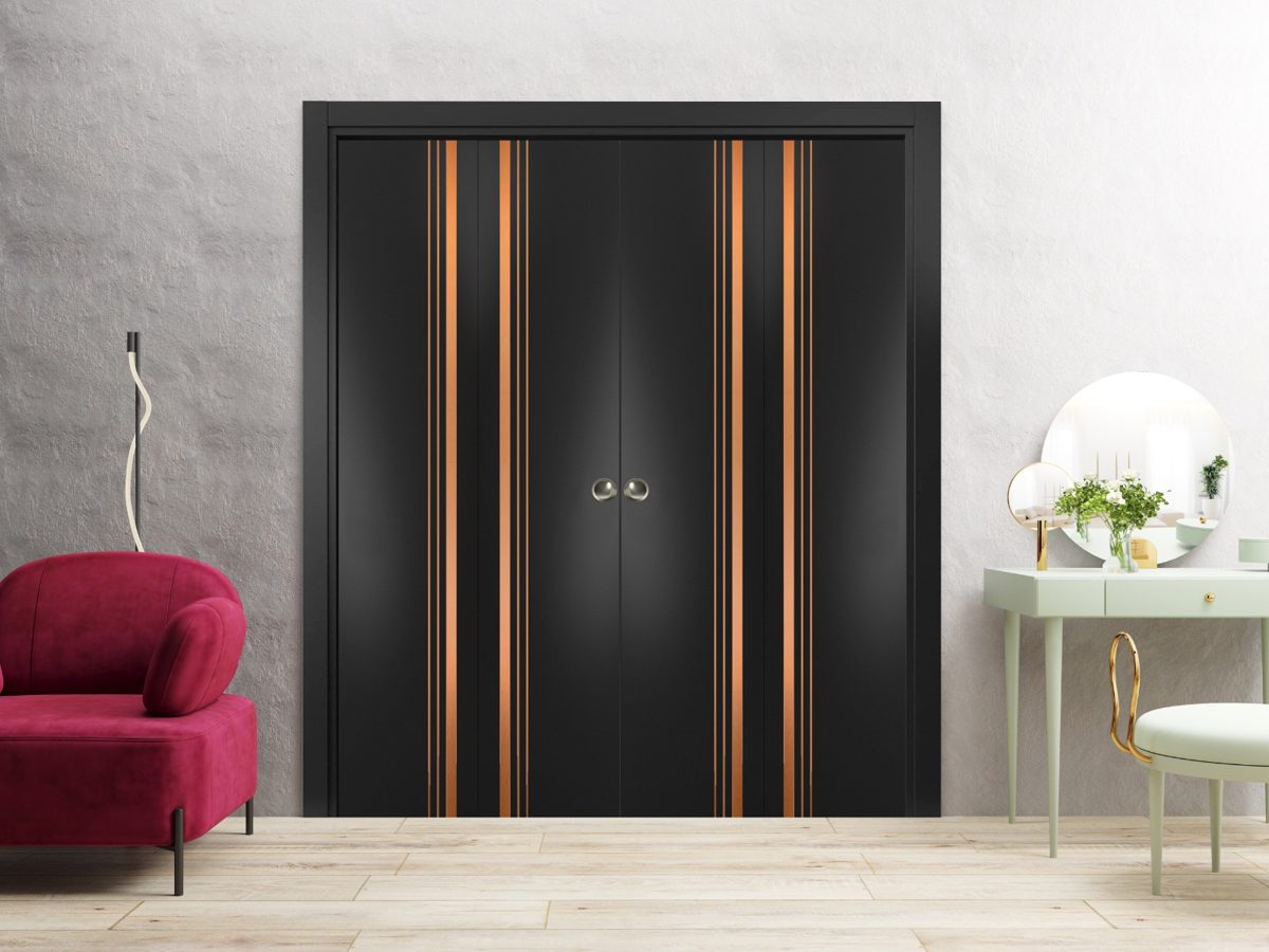 Lumina 1010 Double Bi-Fold door view 2