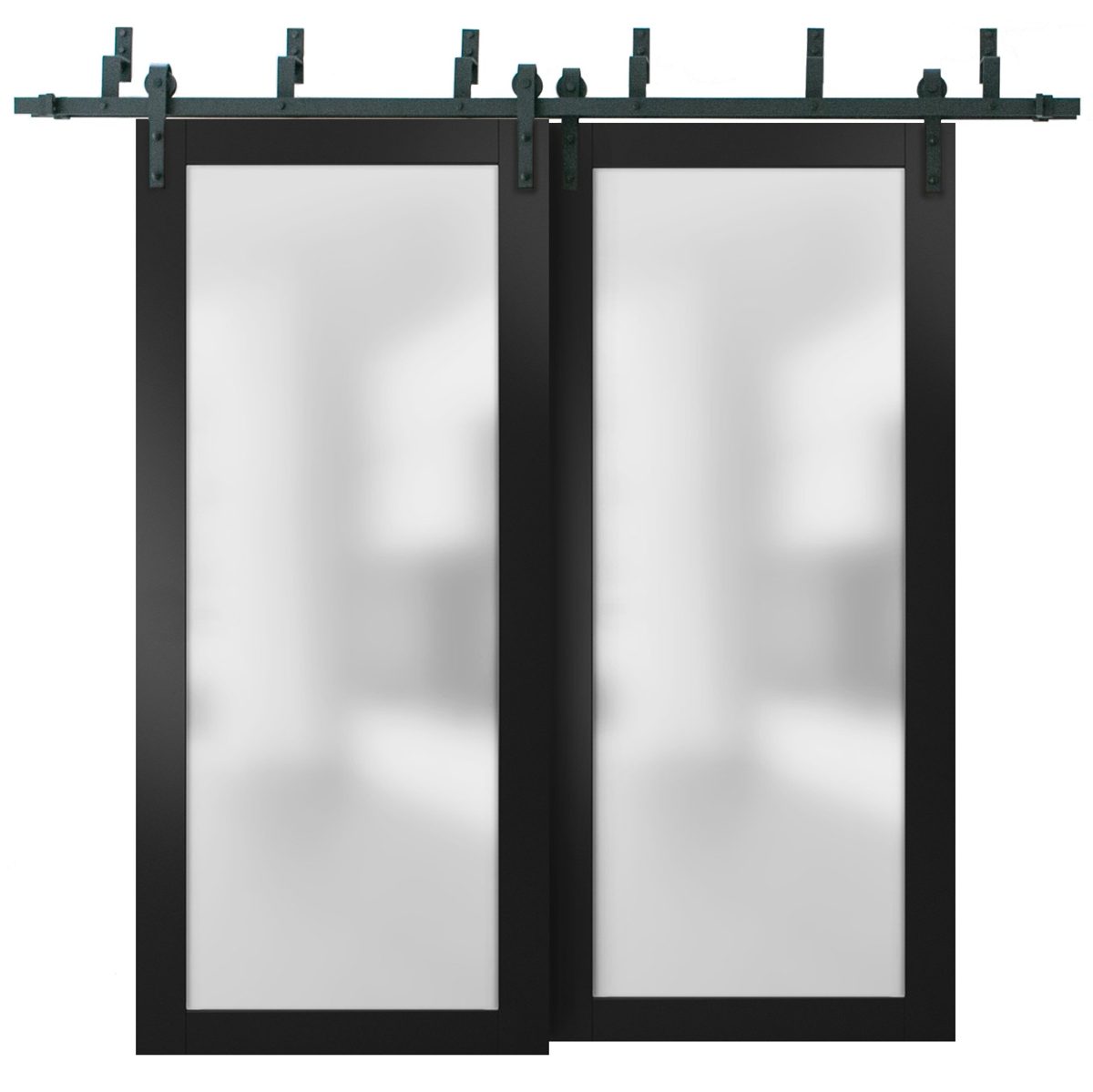 Lumina 2102 Double Barn — Bypass door — Doors Near Me, Los Angeles