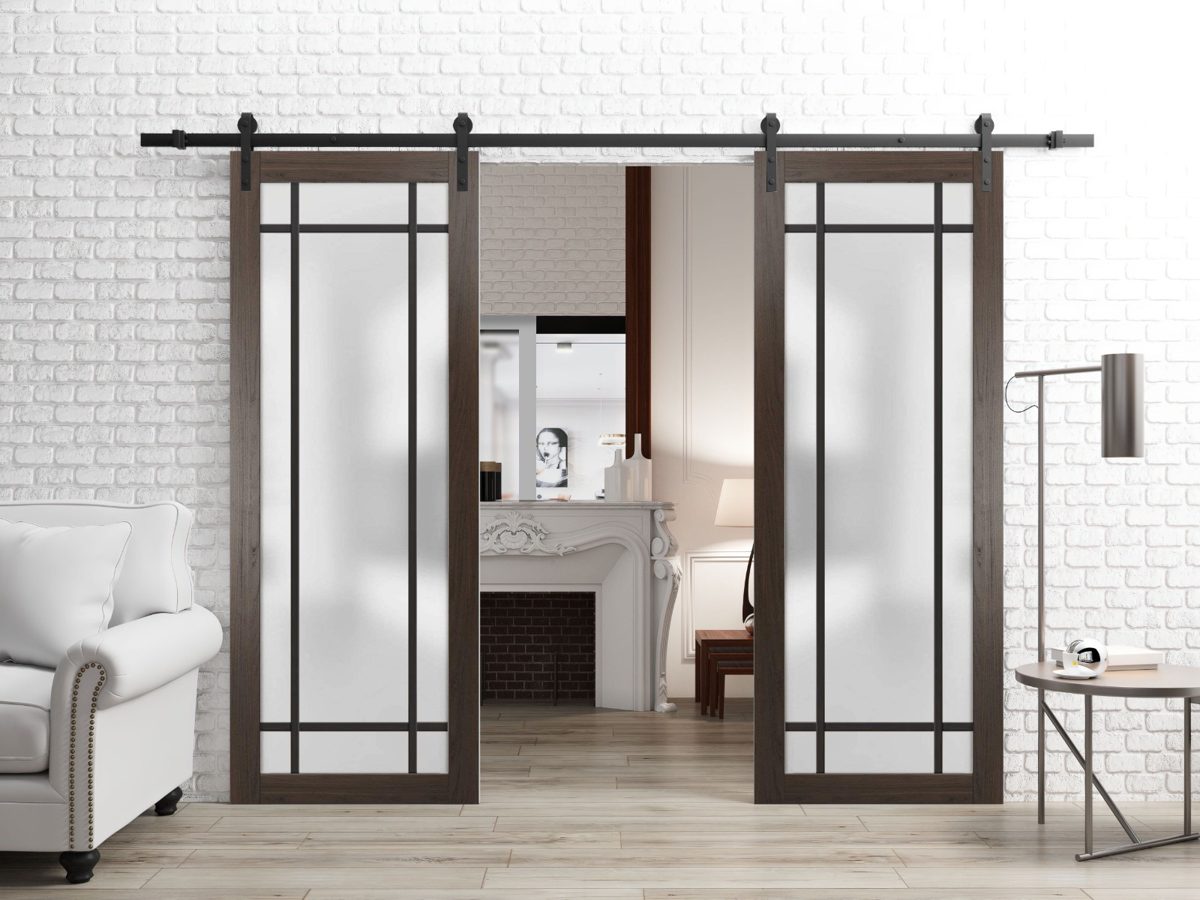 Lumina 2112 Double Barn door view 6