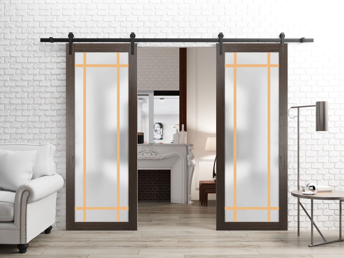 Lumina 2113 Double Barn door view 2