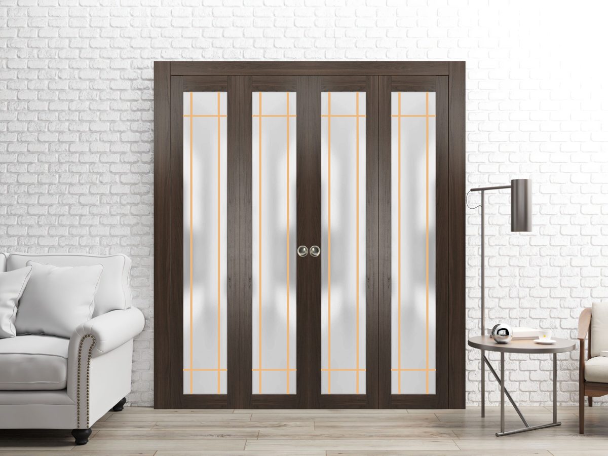 Lumina 2113 Double Bi-Fold door view 2