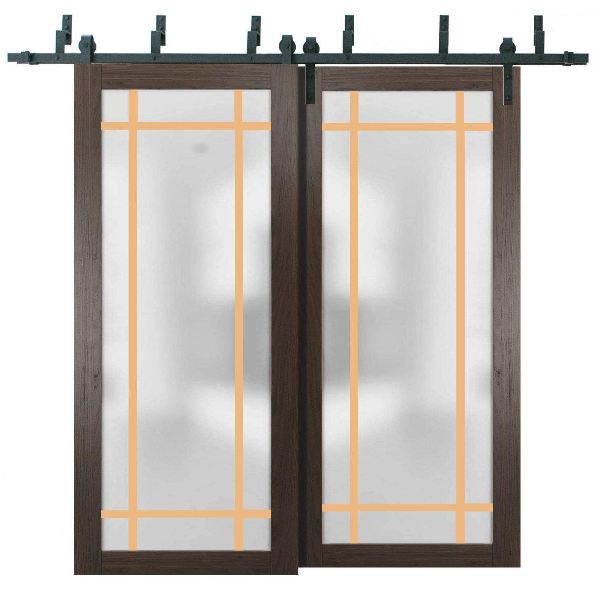Lumina 2113 Double Barn — Bypass door — Doors Near Me, Los Angeles