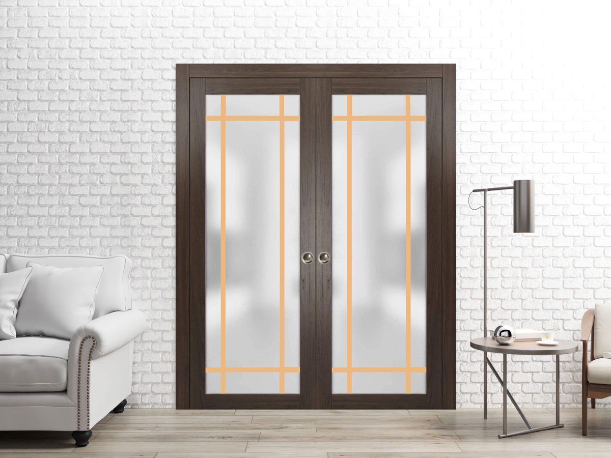 Lumina 2113 Double Pocket door view 2