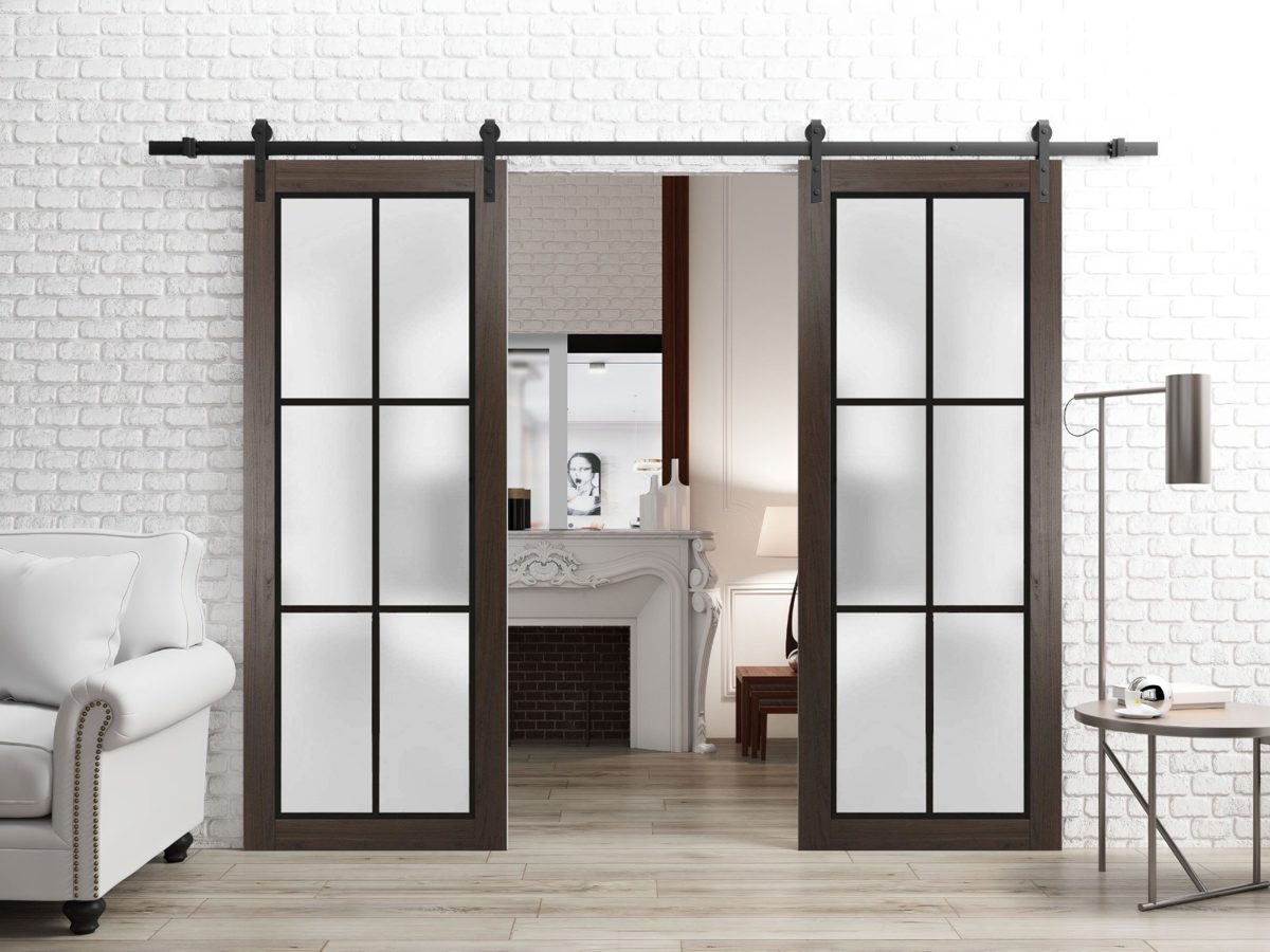 Lumina 2122 Double Barn door view 6