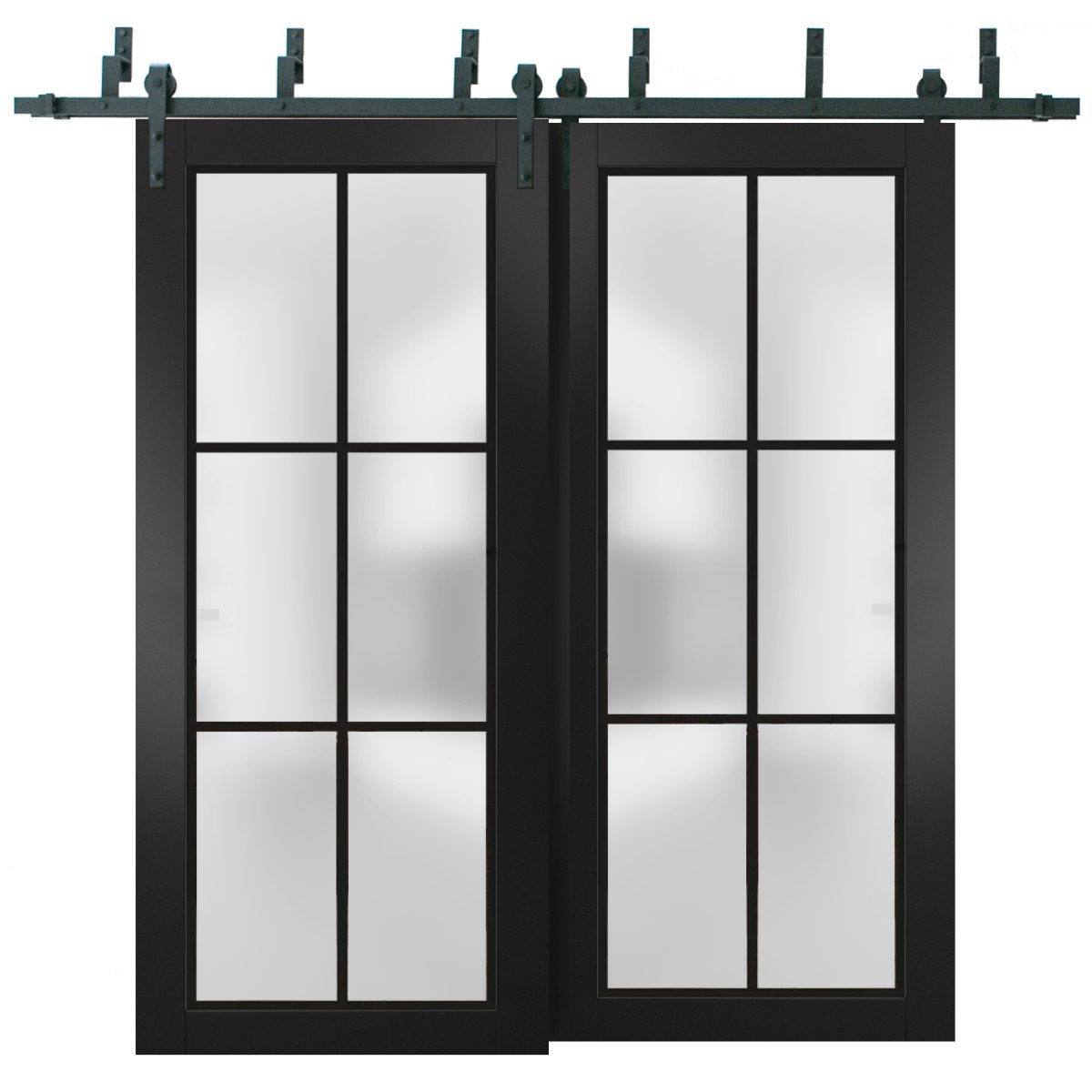 Lumina 2122 Double Barn — Bypass door — Doors Near Me, Los Angeles