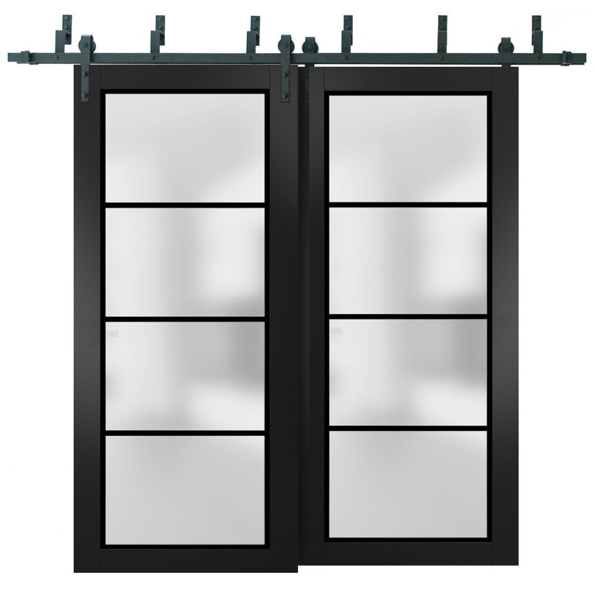 Lumina 2132 Double Barn — Bypass door — Doors Near Me, Los Angeles
