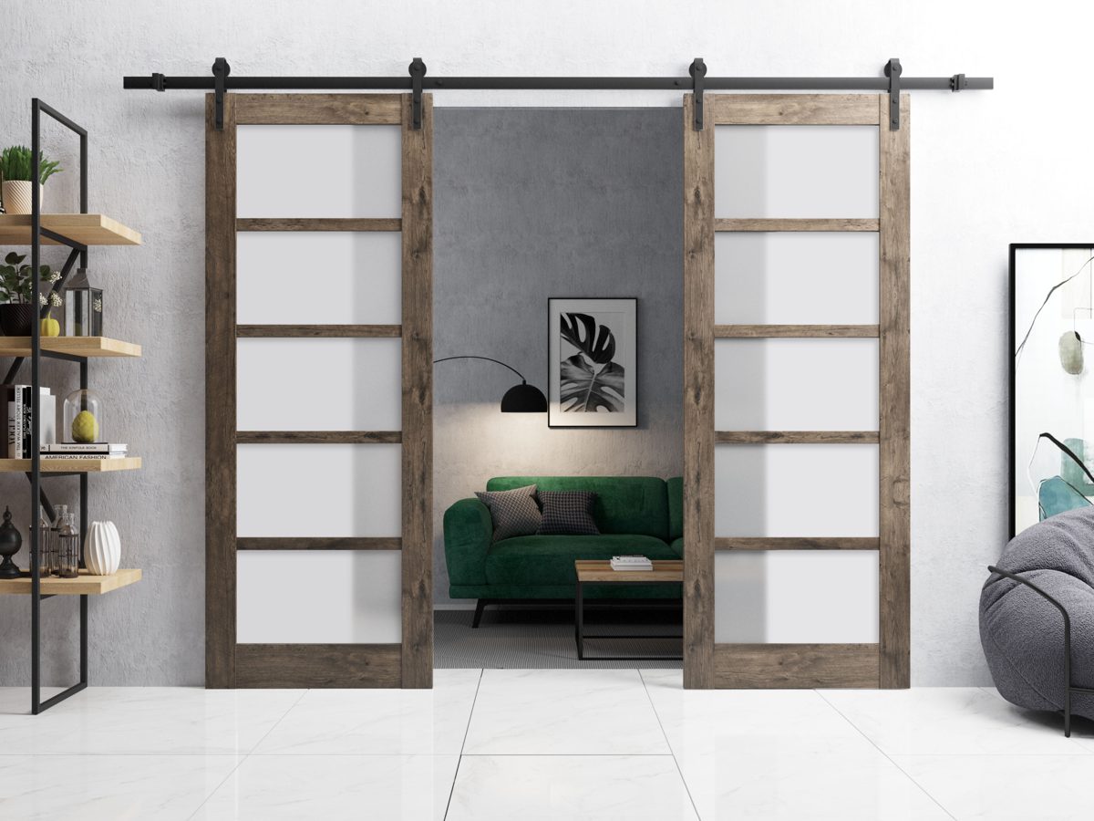Linea 4002 Double Barn door view 2