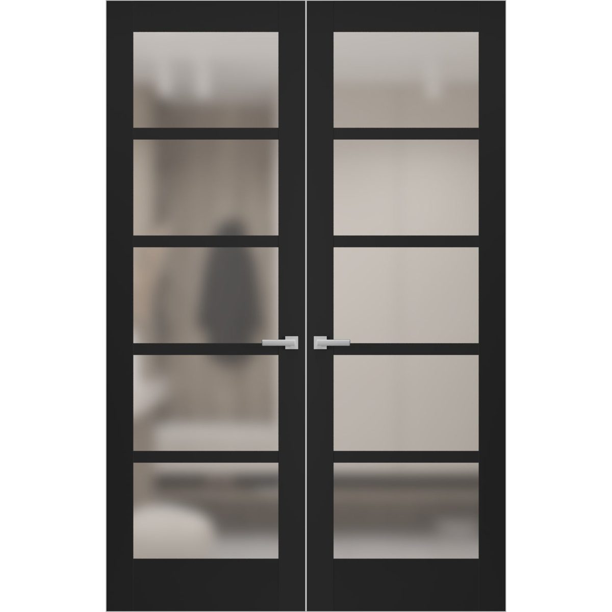 Linea 4002 Double Frameless door — Doors Near Me, Los Angeles