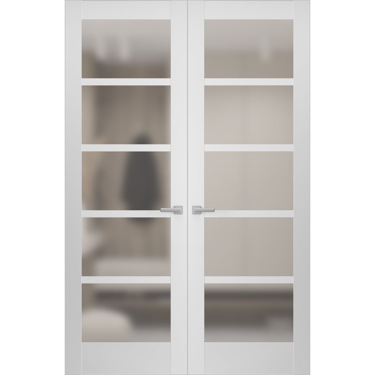 Linea 4002 Double Frameless door view 5