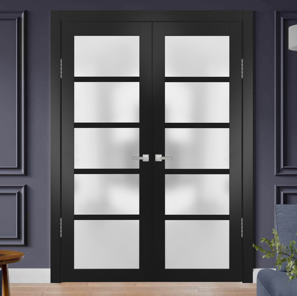 Linea 4002 Double French Swing door view 6