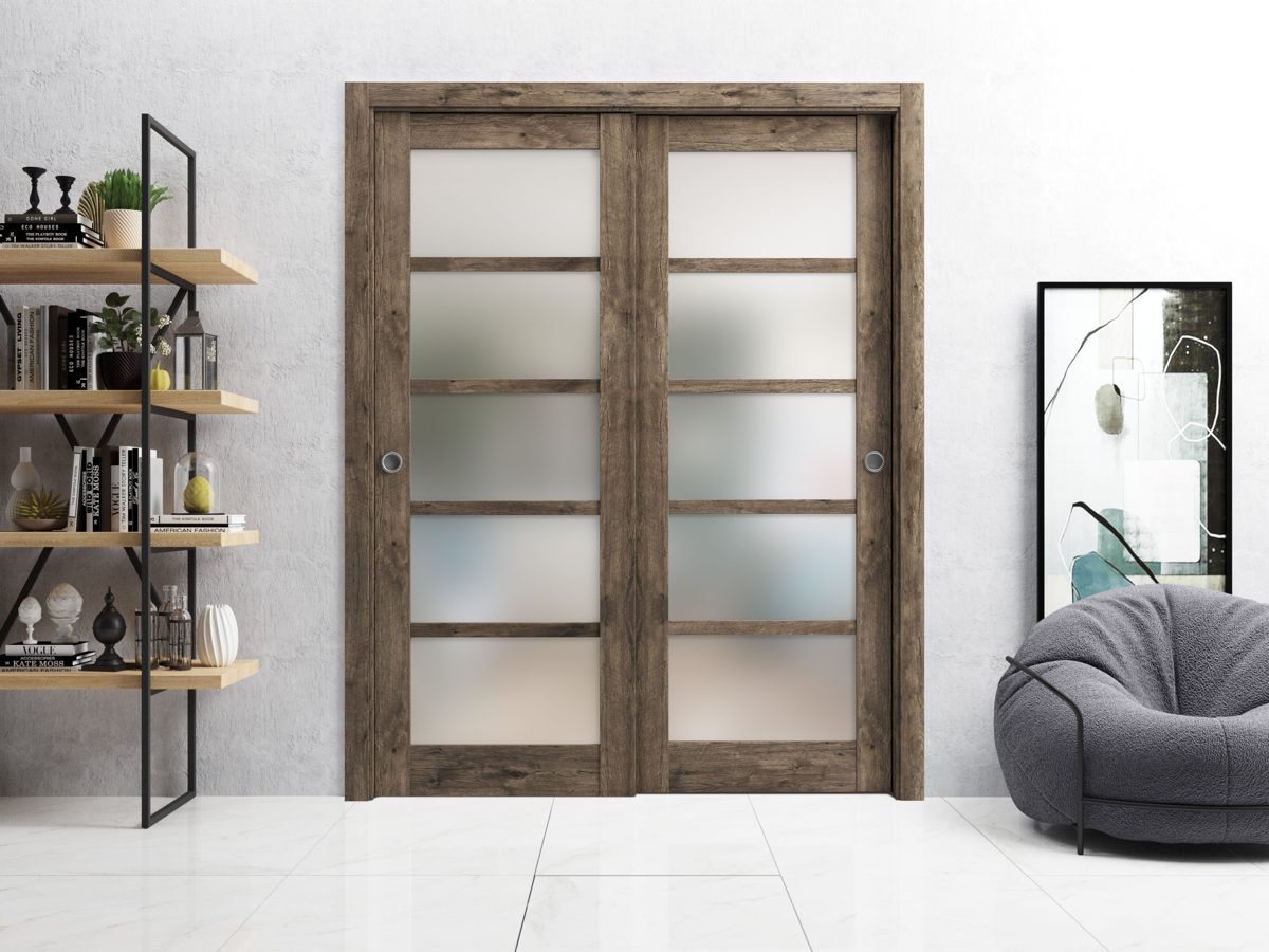 Linea 4002 Interior Slab door view 4