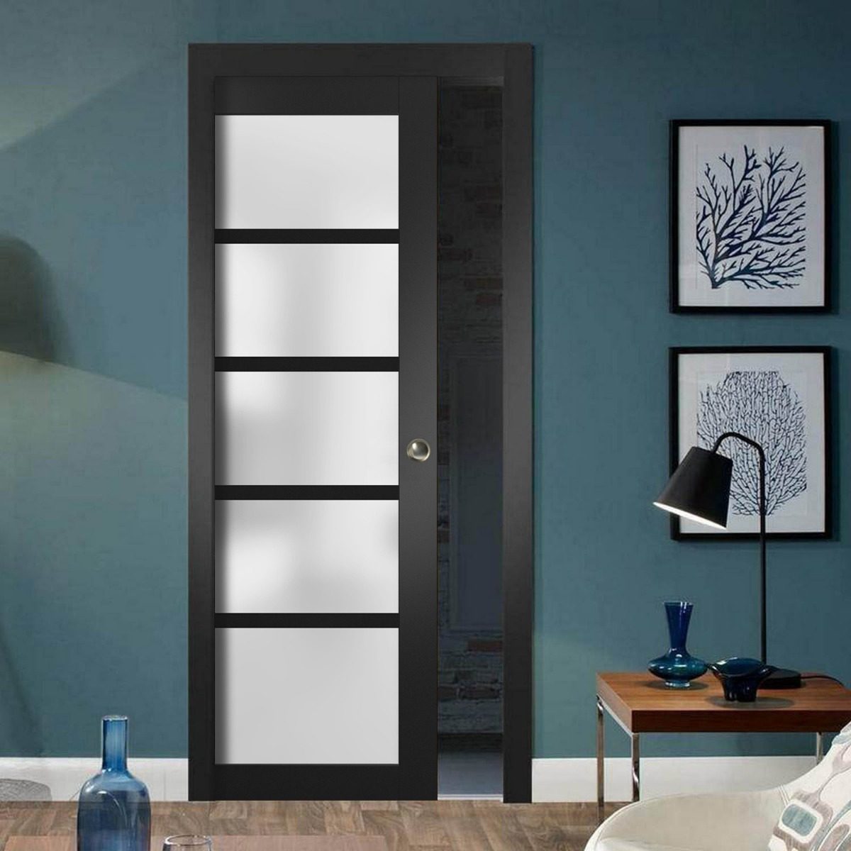Linea 4002 Interior Slab door view 7