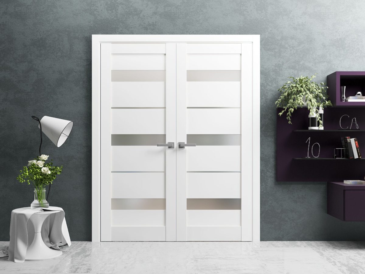 Linea 4055 Double French Swing door view 2