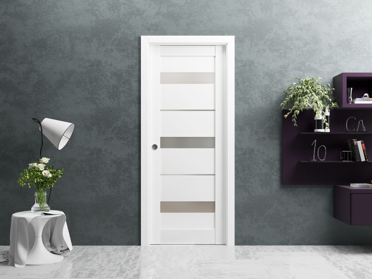 Linea 4055 Interior Slab door view 2