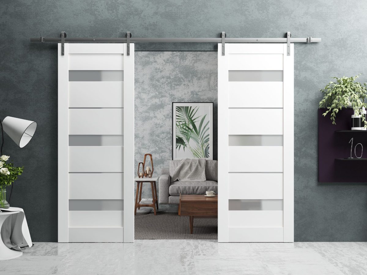 Linea 4055 Interior Slab door view 4