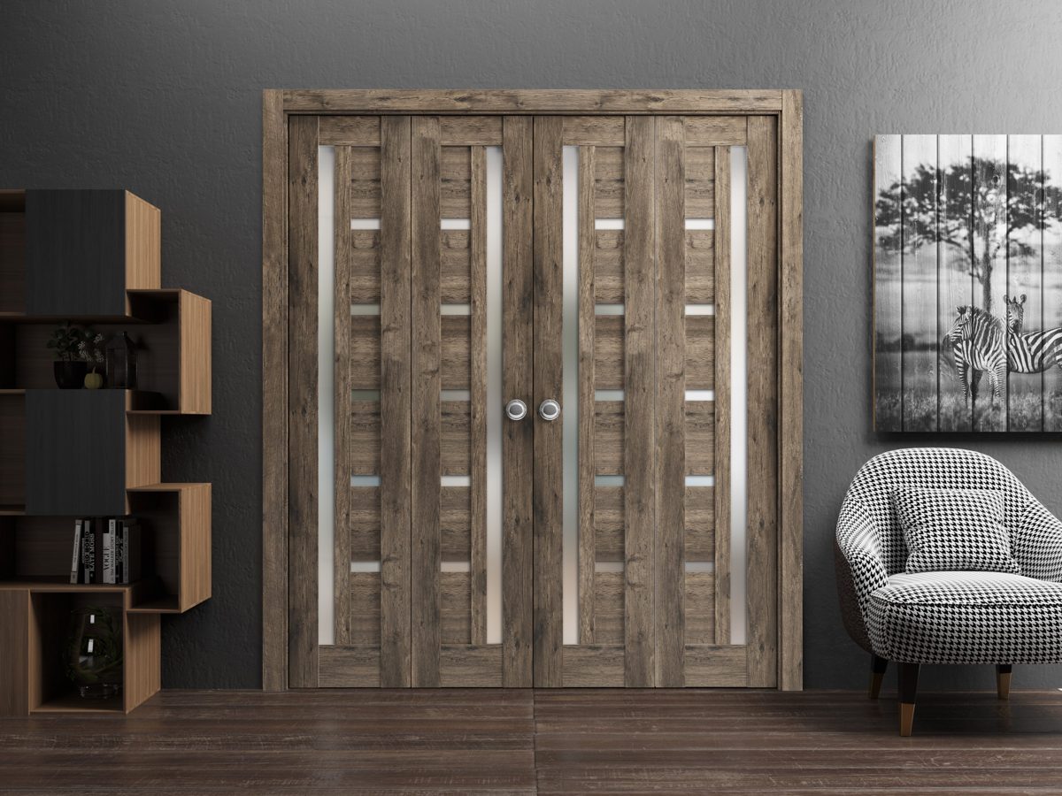 Linea 4088 Double Bi-Fold door view 2
