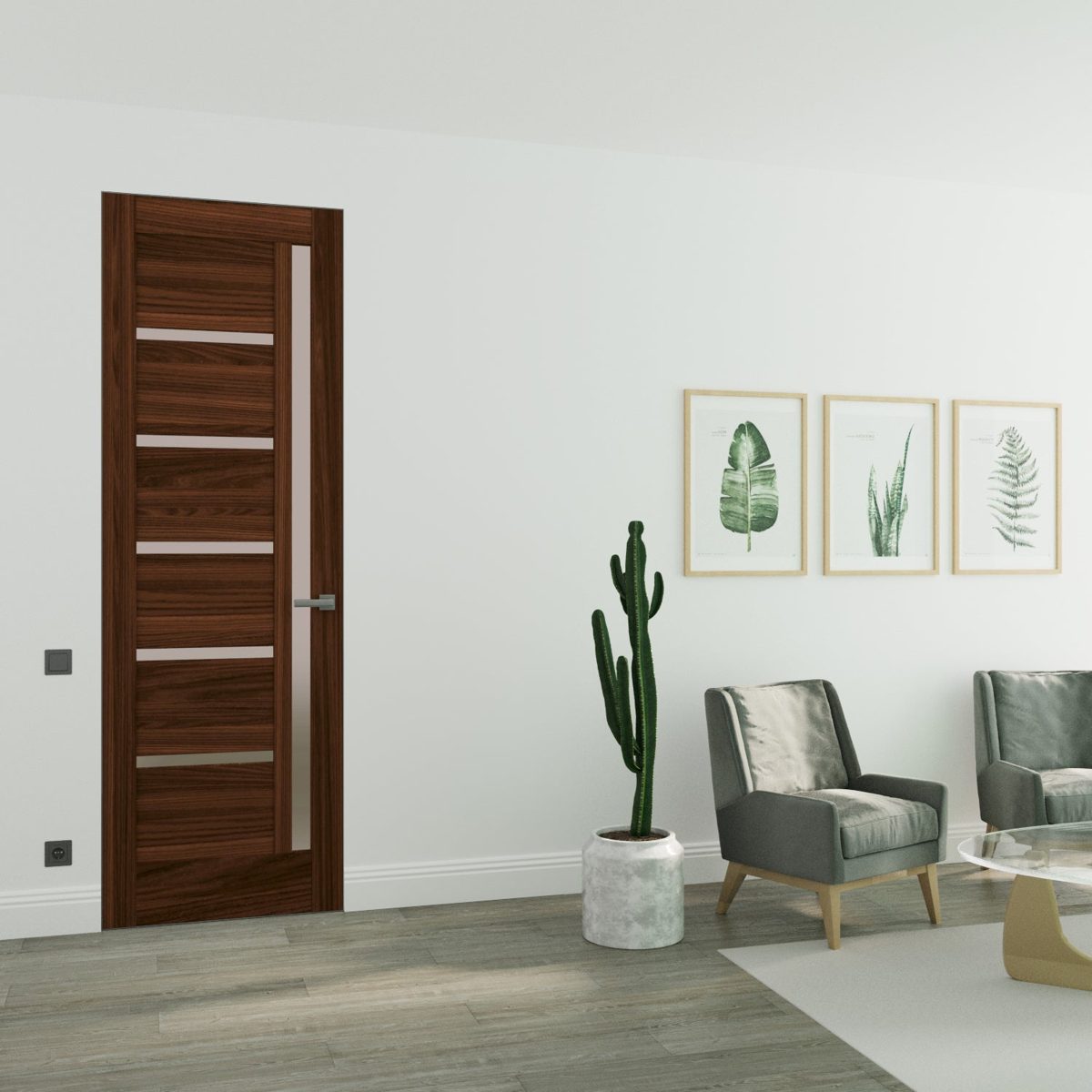 Linea 4088 Frameless door view 6