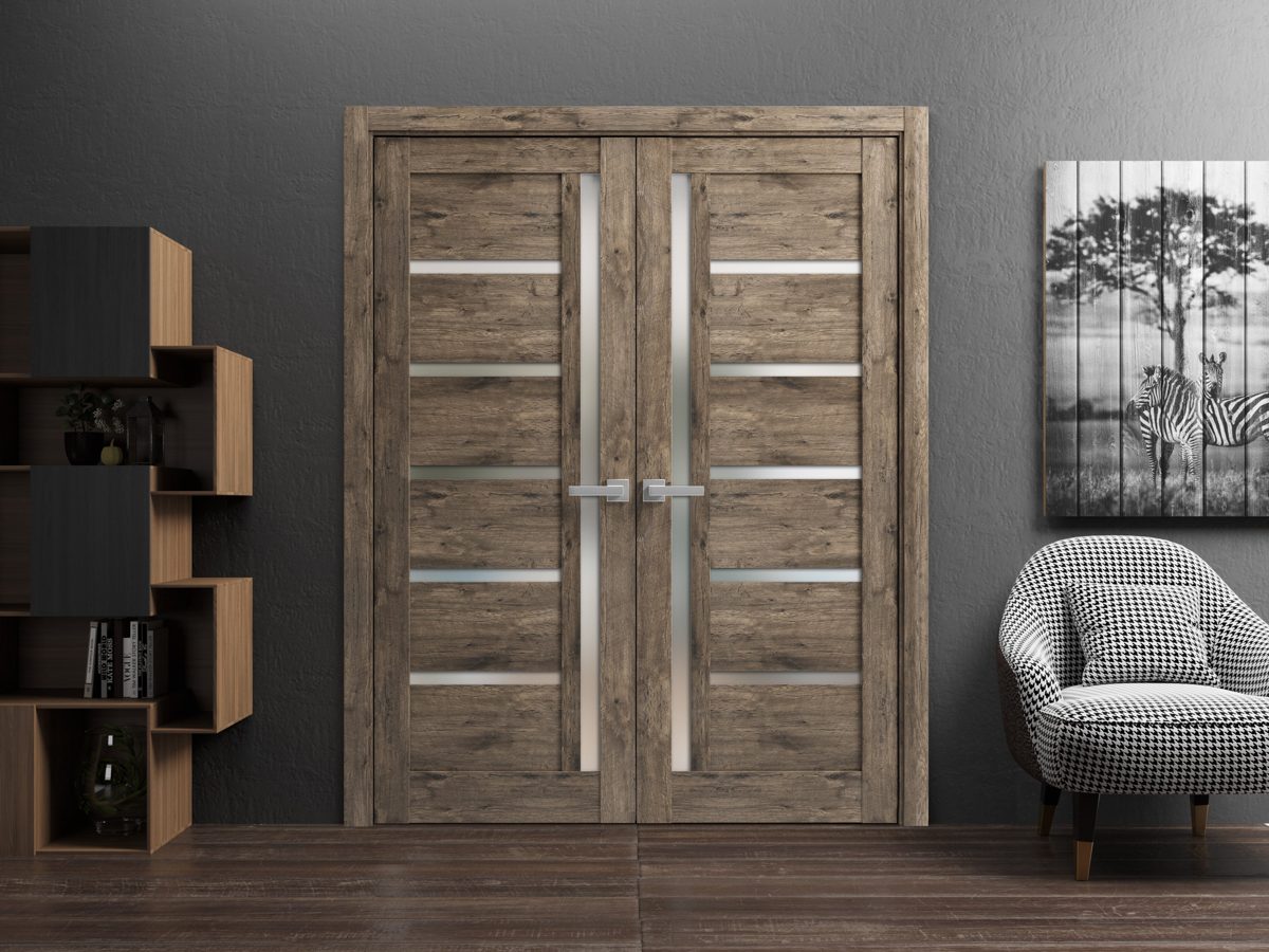 Linea 4088 Double French Swing door view 2