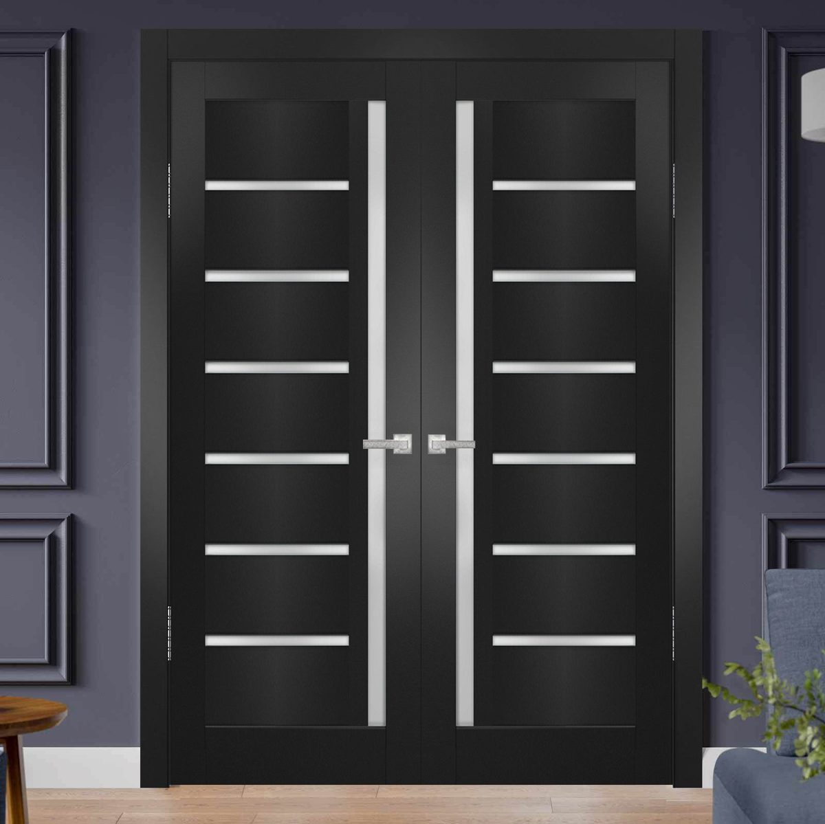 Linea 4088 Double French Swing door view 6