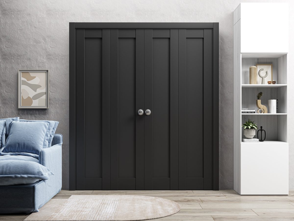 Linea 4111 Double Bi-Fold door view 2