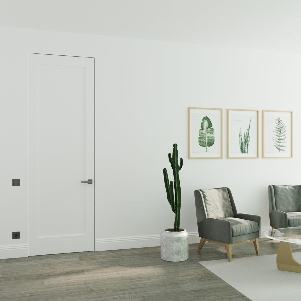 Linea 4111 Frameless door view 6