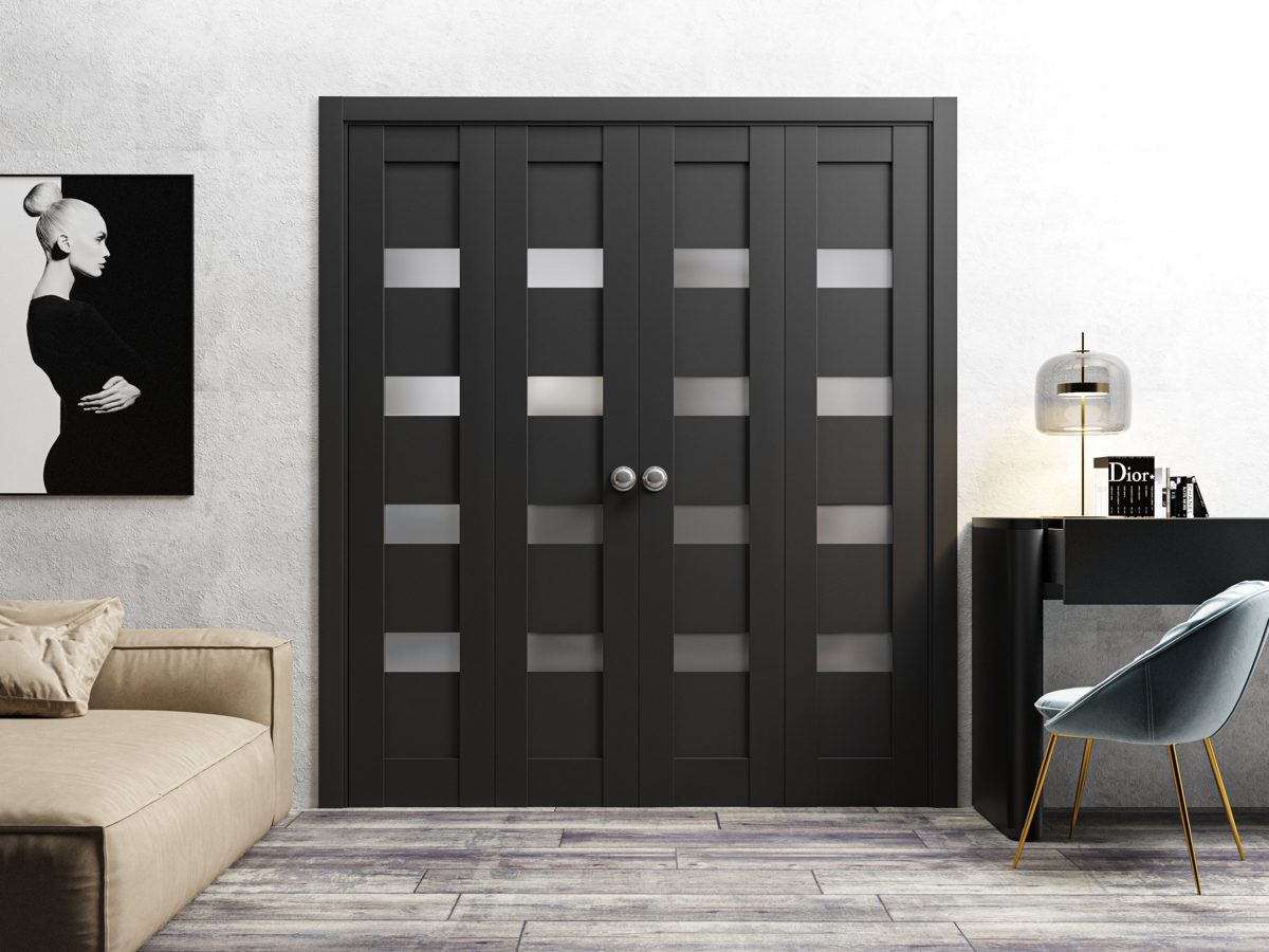 Linea 4113 Double Bi-Fold door view 2