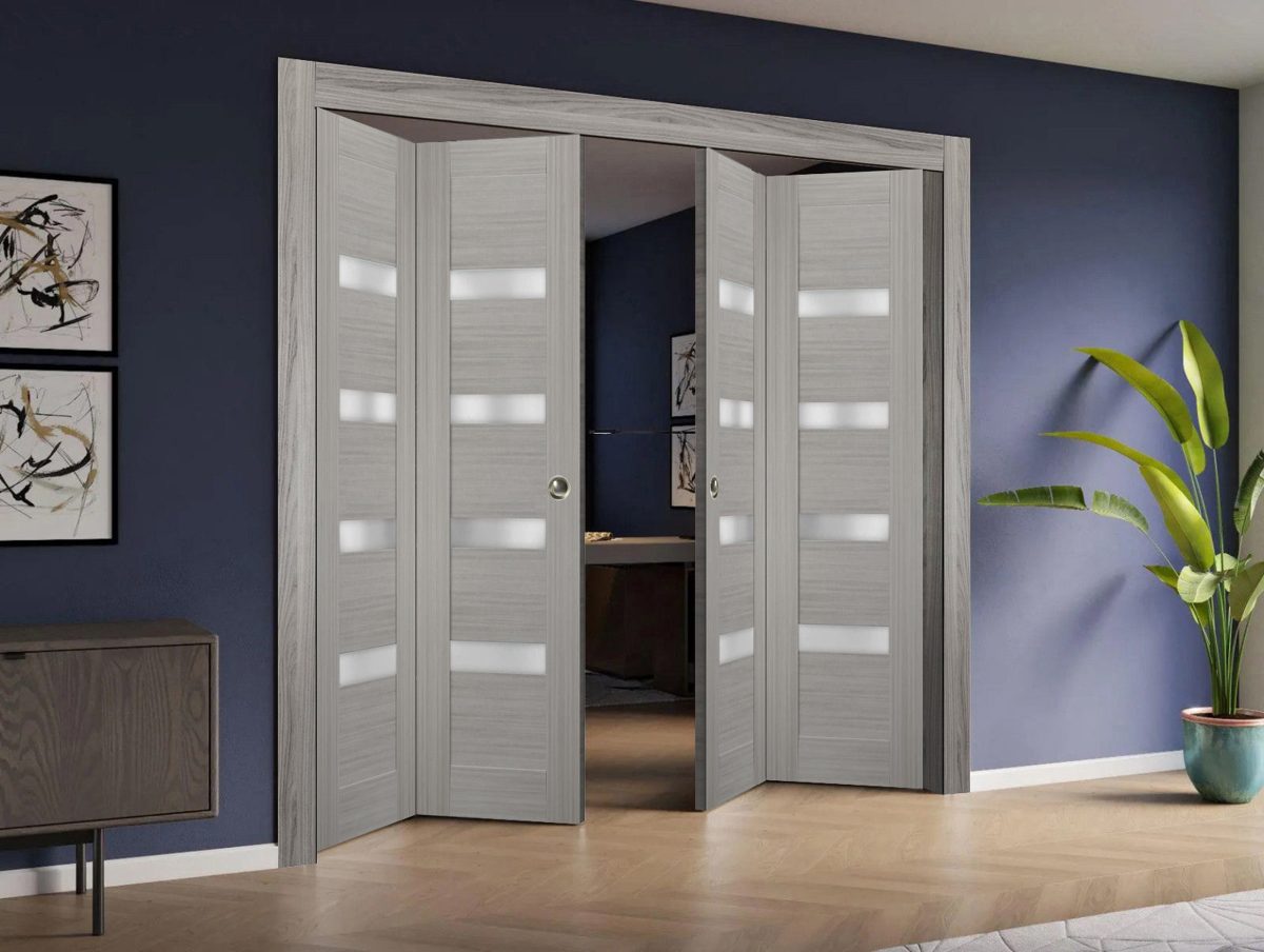 Linea 4113 Double Bi-Fold door view 6