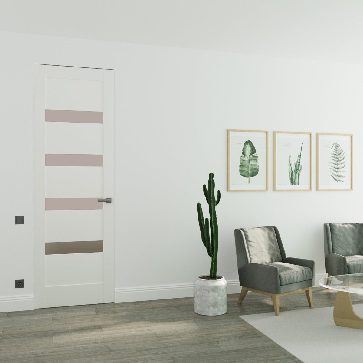 Linea 4113 Frameless door view 6